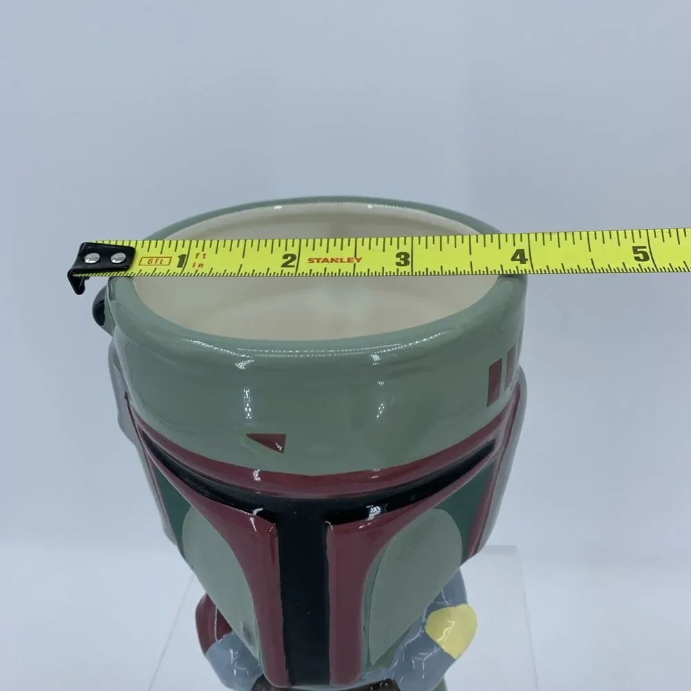 Boba Fett Mandalorian Star Wars Goblet Cup Mug Ceramic Bounty Hunter By Galerie‎